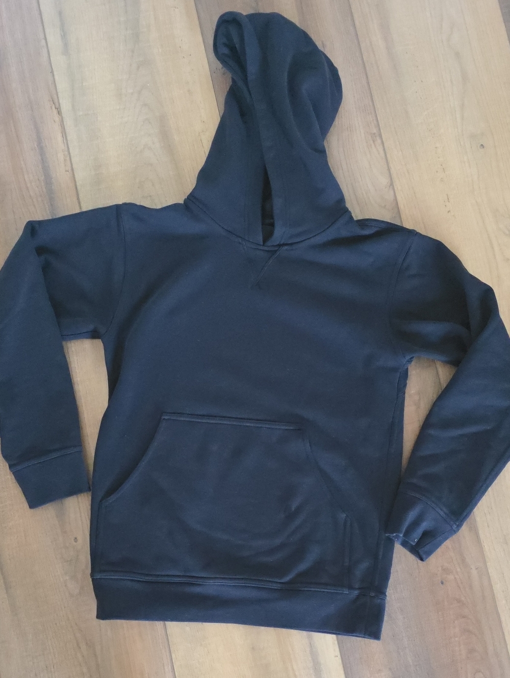Lululemon Black Hooded Sweatshirt -womens Size 4 (Runs Small)